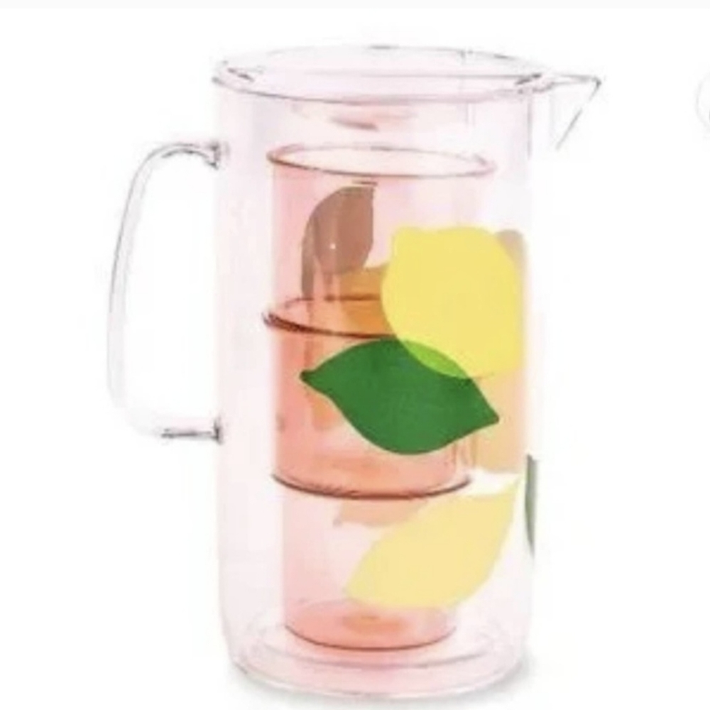 Kate Spade Pitcher Set with 2 glasses - Picture 1 of 6